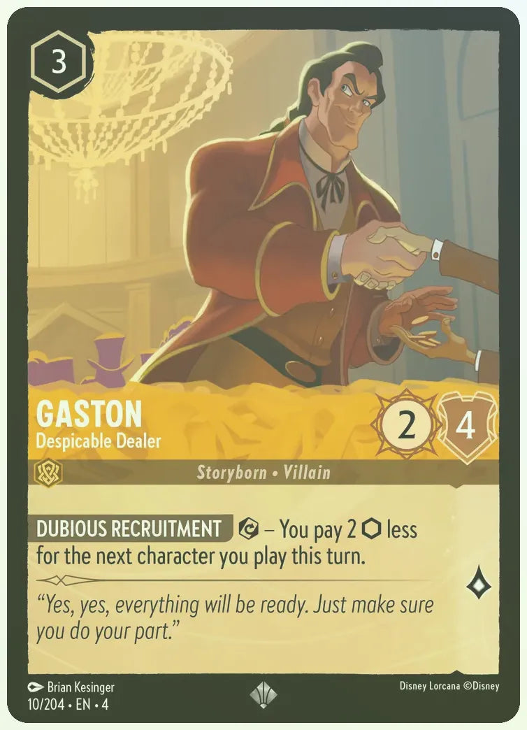 Gaston - Despicable Dealer Foil