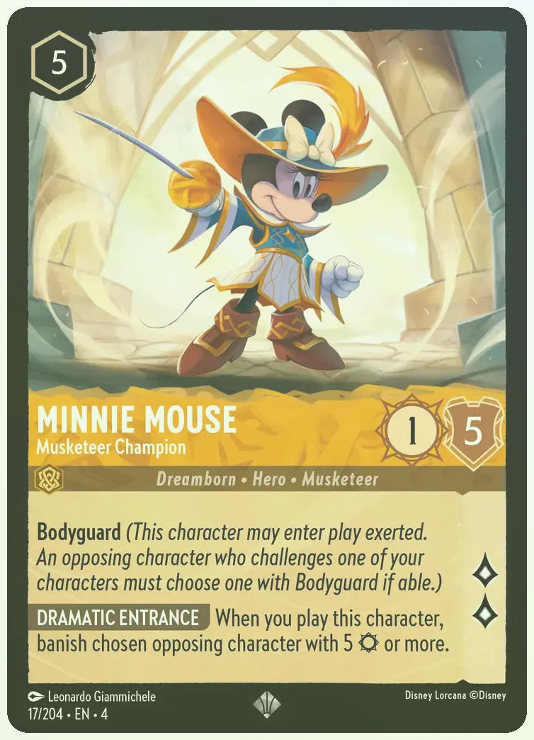 Minnie Mouse - Musketeer Champion Foil