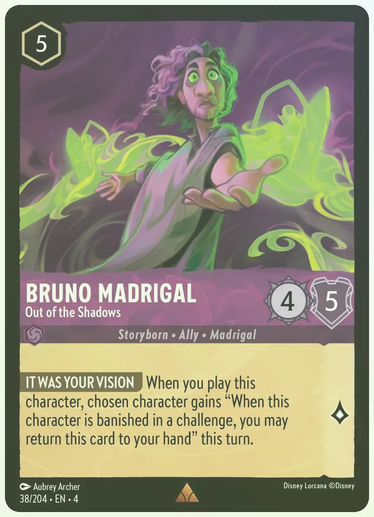 Bruno Madrigal - Out of the Shadows Foil
