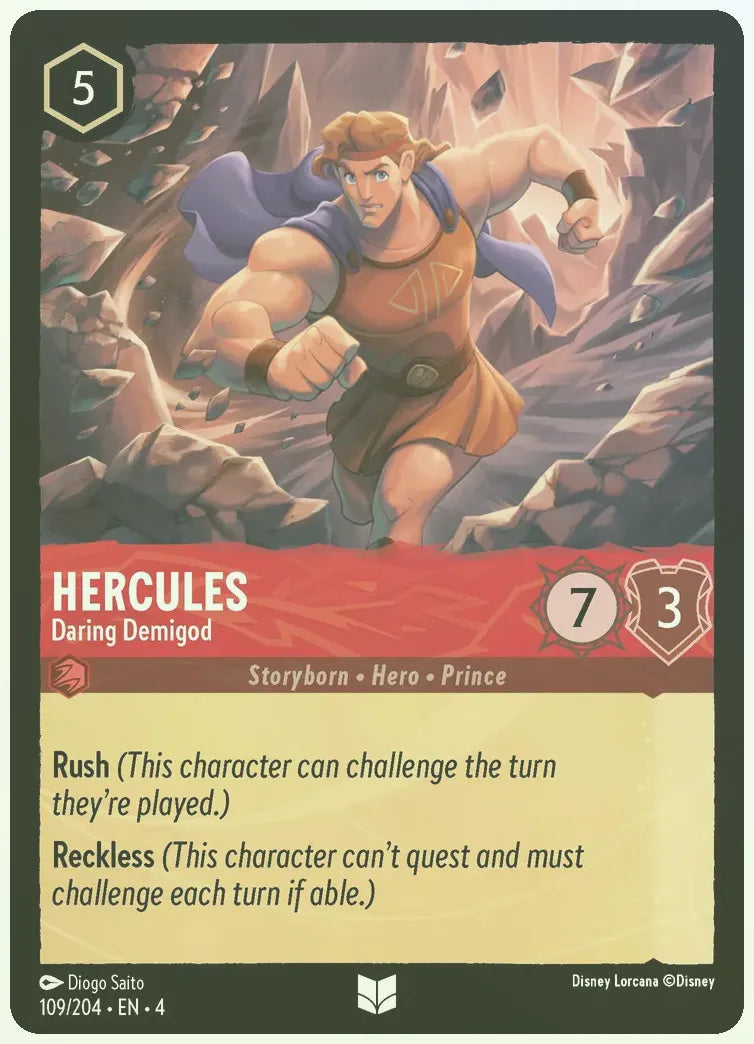 Hercules - Daring Demigod Foil