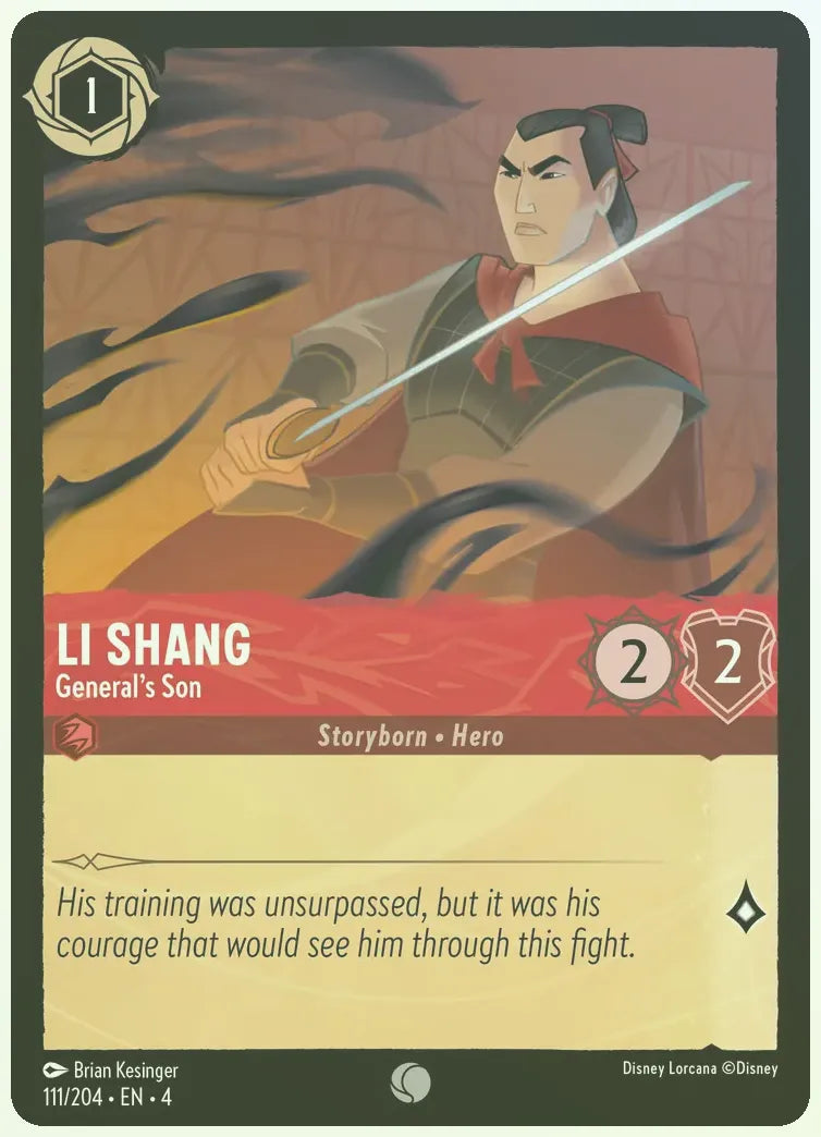 Li Shang - General's Son Foil