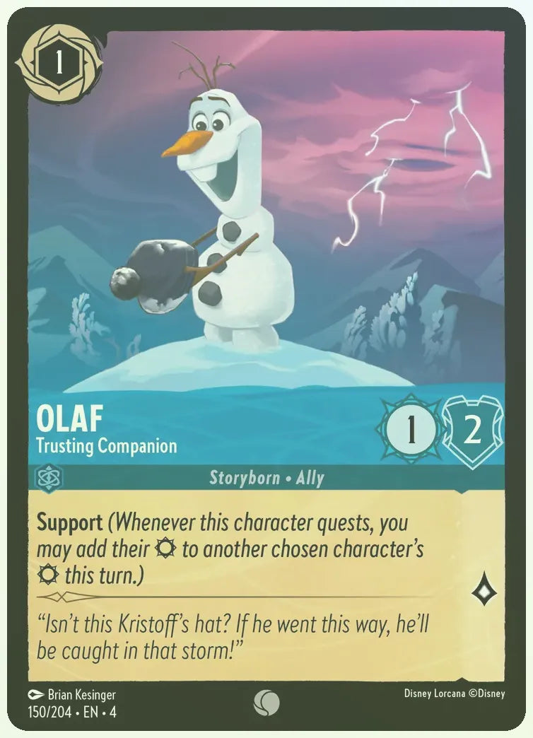Olaf - Trusting Companion Foil