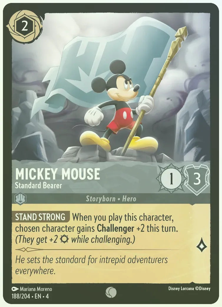 Mickey Mouse - Standard Bearer Foil
