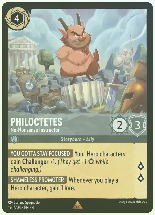 Philoctetes - No-Nonsense Instructor Foil