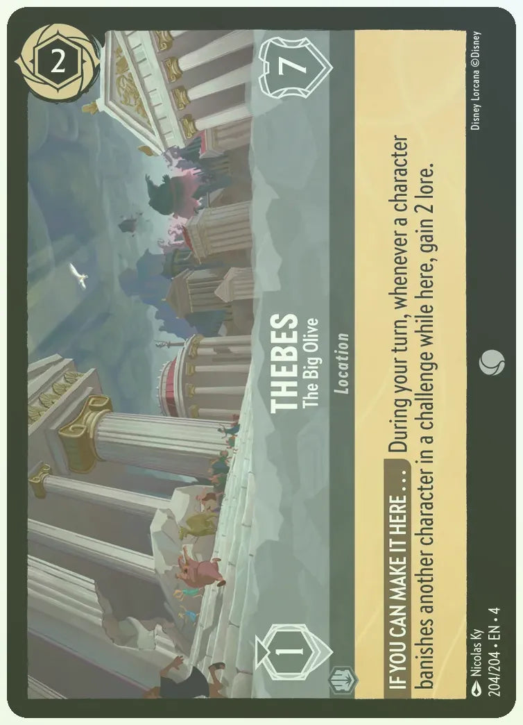 Thebes - The Big Olive Foil