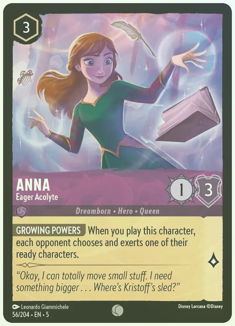 Anna - Eager Acolyte Foil