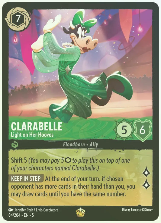 Clarabelle - Light on Her Hooves Foil