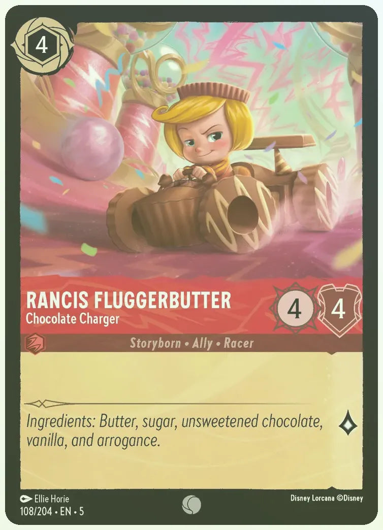 Rancis Fluggerbutter - Chocolate Charger Foil
