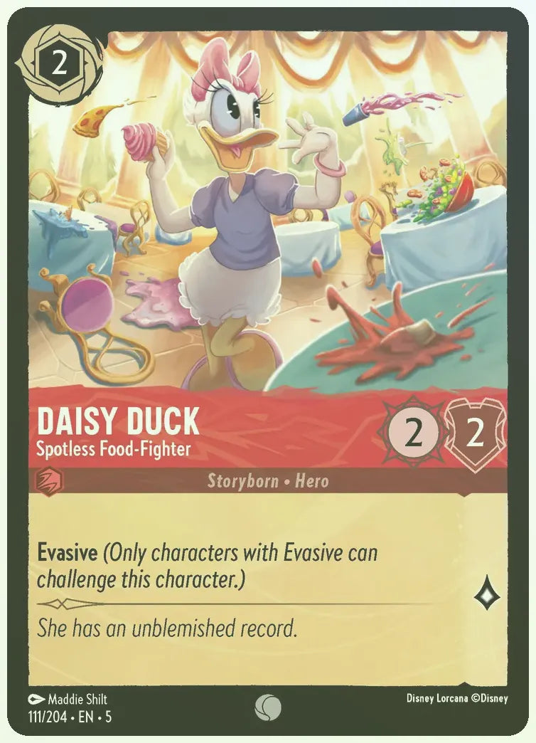 Daisy Duck - Spotless Food-Fighter Foil
