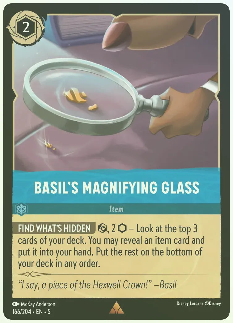 Basils Magnifying Glass Foil