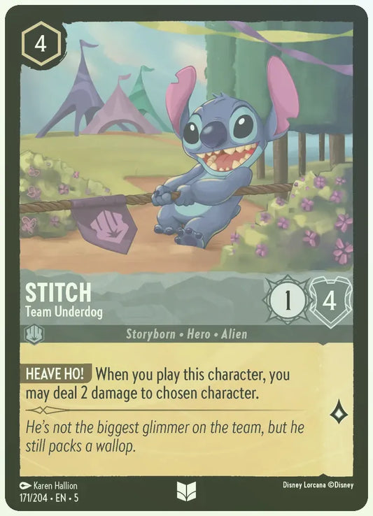 Stitch - Team Underdog Foil