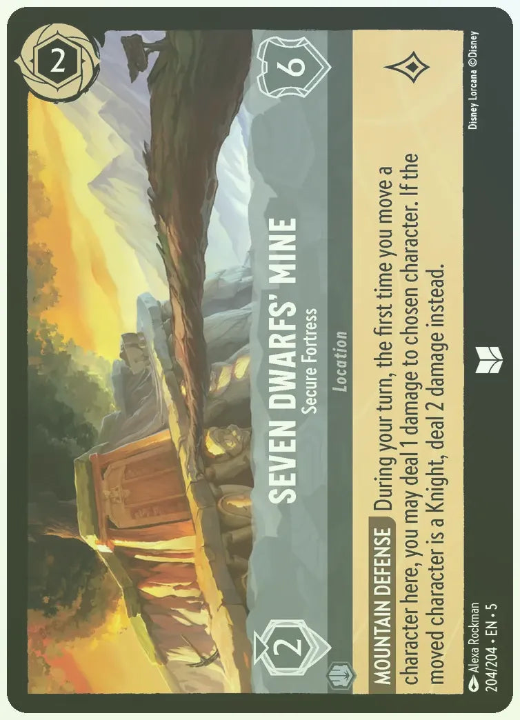 Seven Dwarfs Mine - Secure Fortress Foil