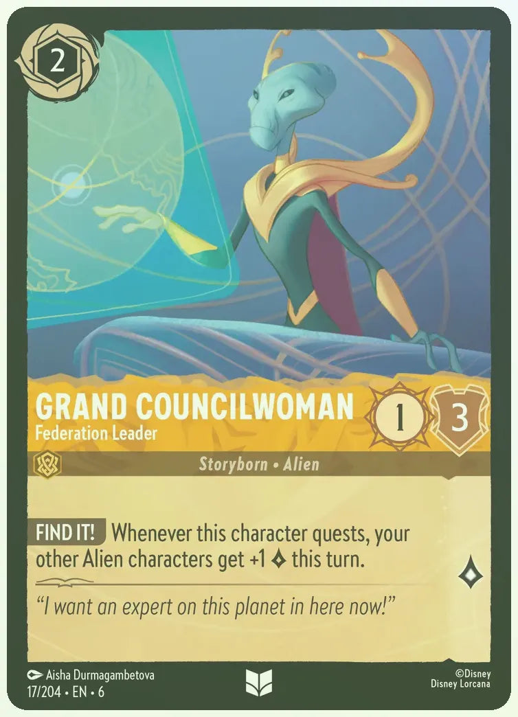 Grand Councilwoman - Federation Leader Foil
