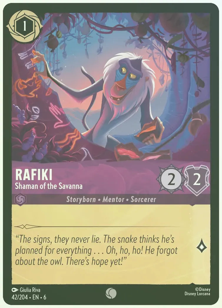 Rafiki - Shaman of the Savanna Foil