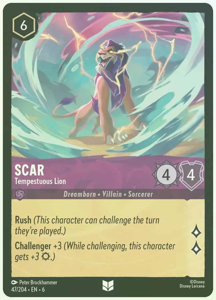 Scar - Tempestuous Lion Foil