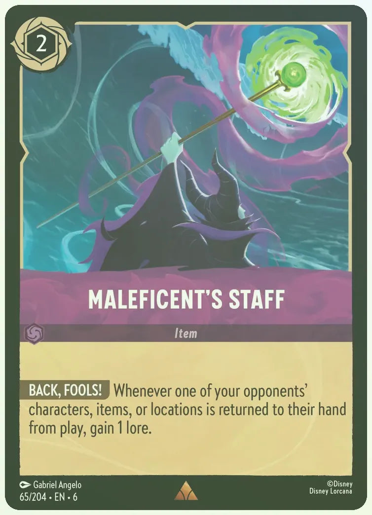Maleficents Staff Foil