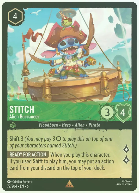 Stitch - Alien Buccaneer Foil