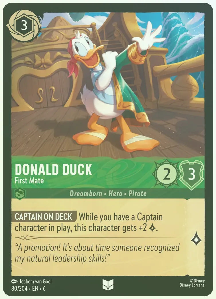 Donald Duck - First Mate Foil