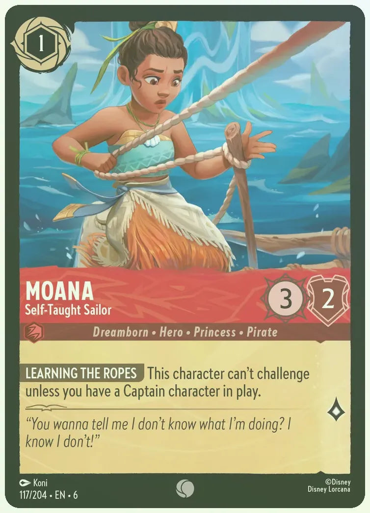 Moana - Self-Taught Sailor Foil