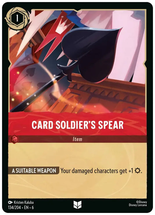 Card Soldiers Spear