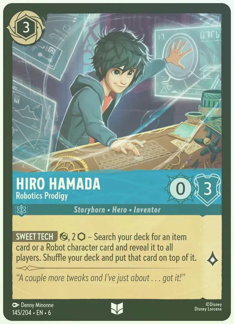 Hiro Hamada - Robotics Prodigy Foil