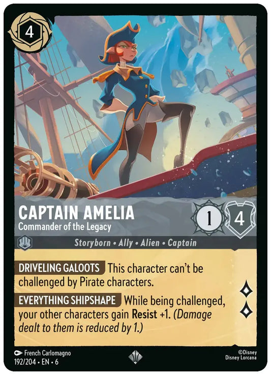 Captain Amelia - Commander of the Legacy