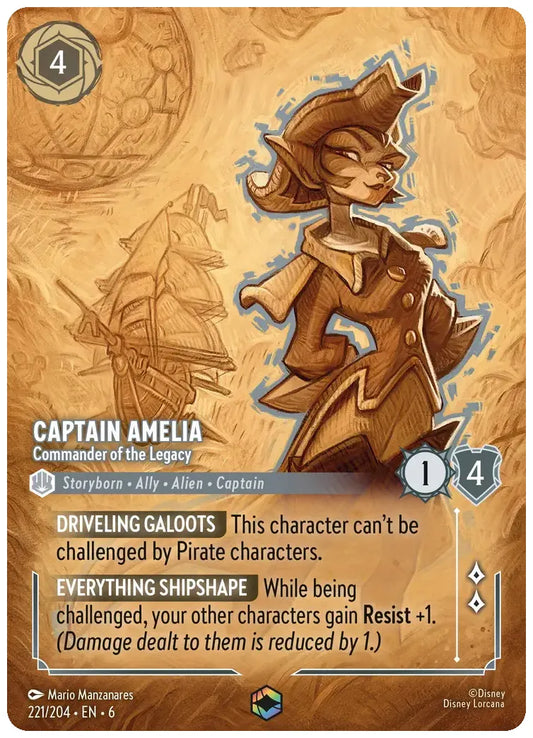 Captain Amelia - Commander of the Legacy V.2