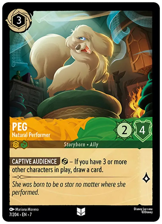 Peg - Natural Performer