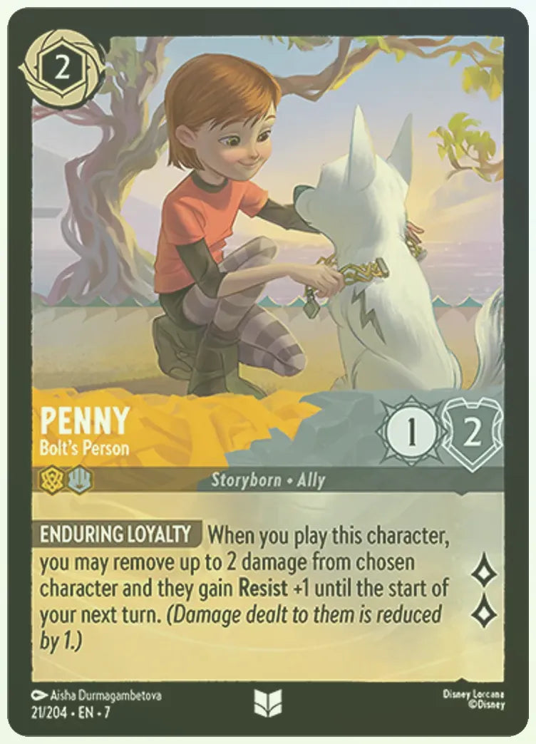 Penny - Bolt's Person Foil