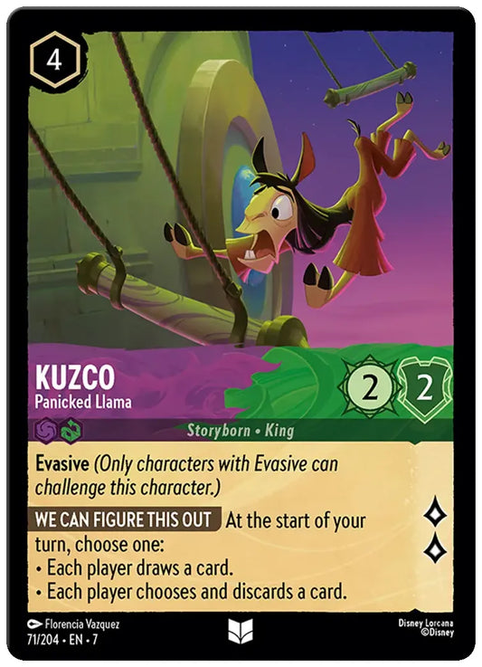 Kuzco - Panicked Llama