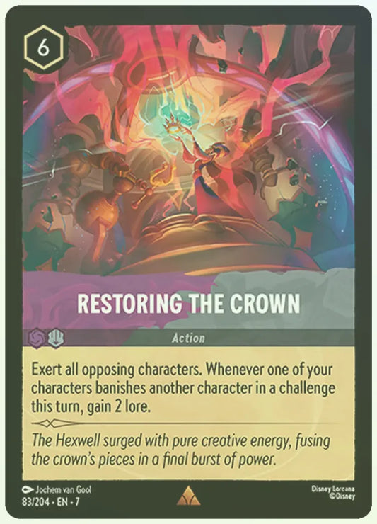 Restoring the Crown Foil
