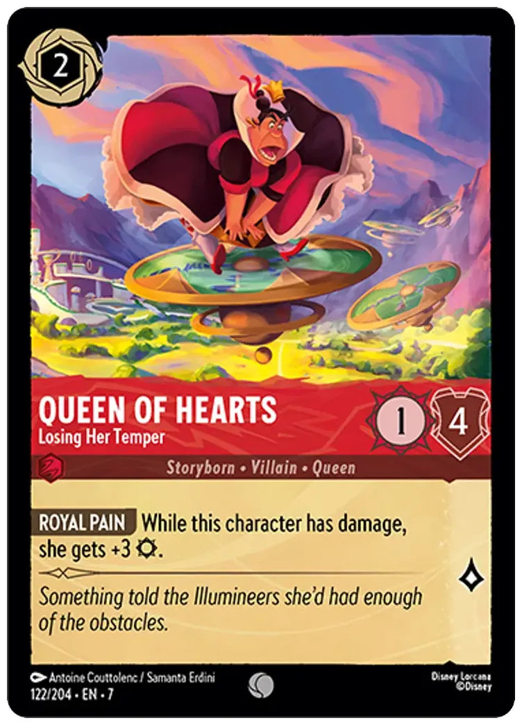 Queen of Hearts - Losing Her Temper