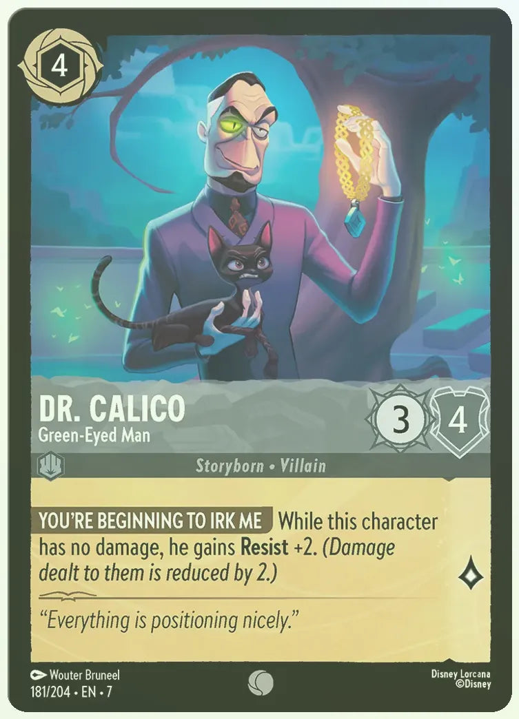 Dr. Calico - Green-Eyed Man Foil