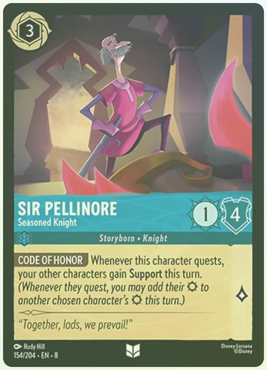 Sir Pellinore - Seasoned Knight Foil