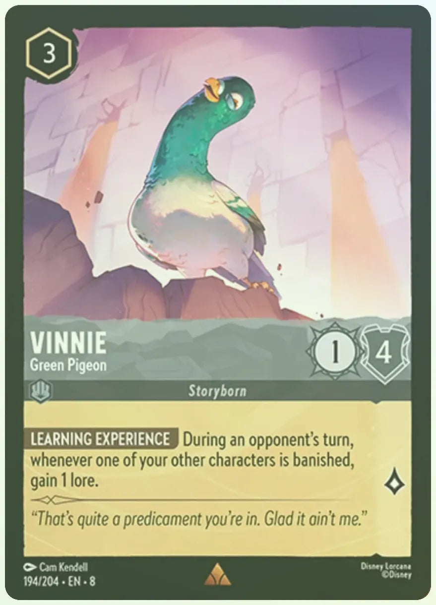 Vinnie - Green Pigeon Foil