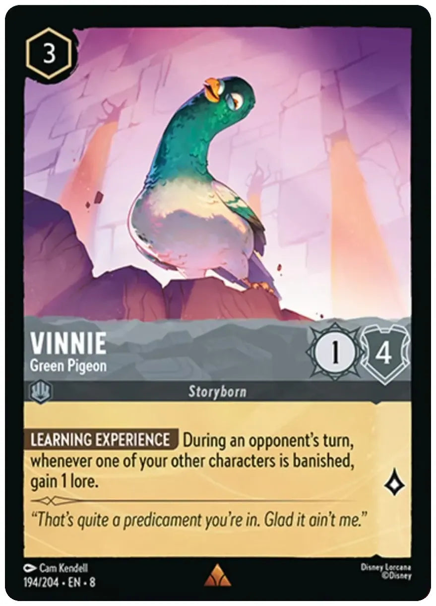 Vinnie - Green Pigeon