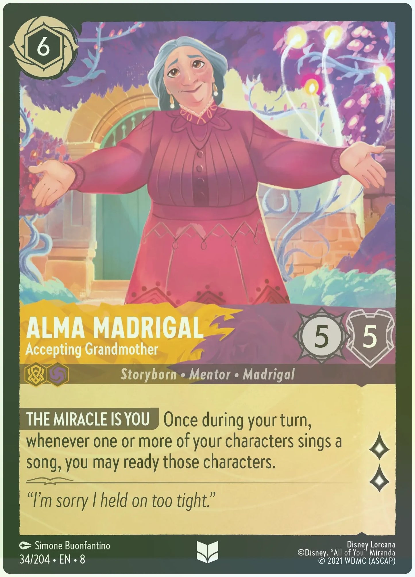 Alma Madrigal - Accepting Grandmother Foil