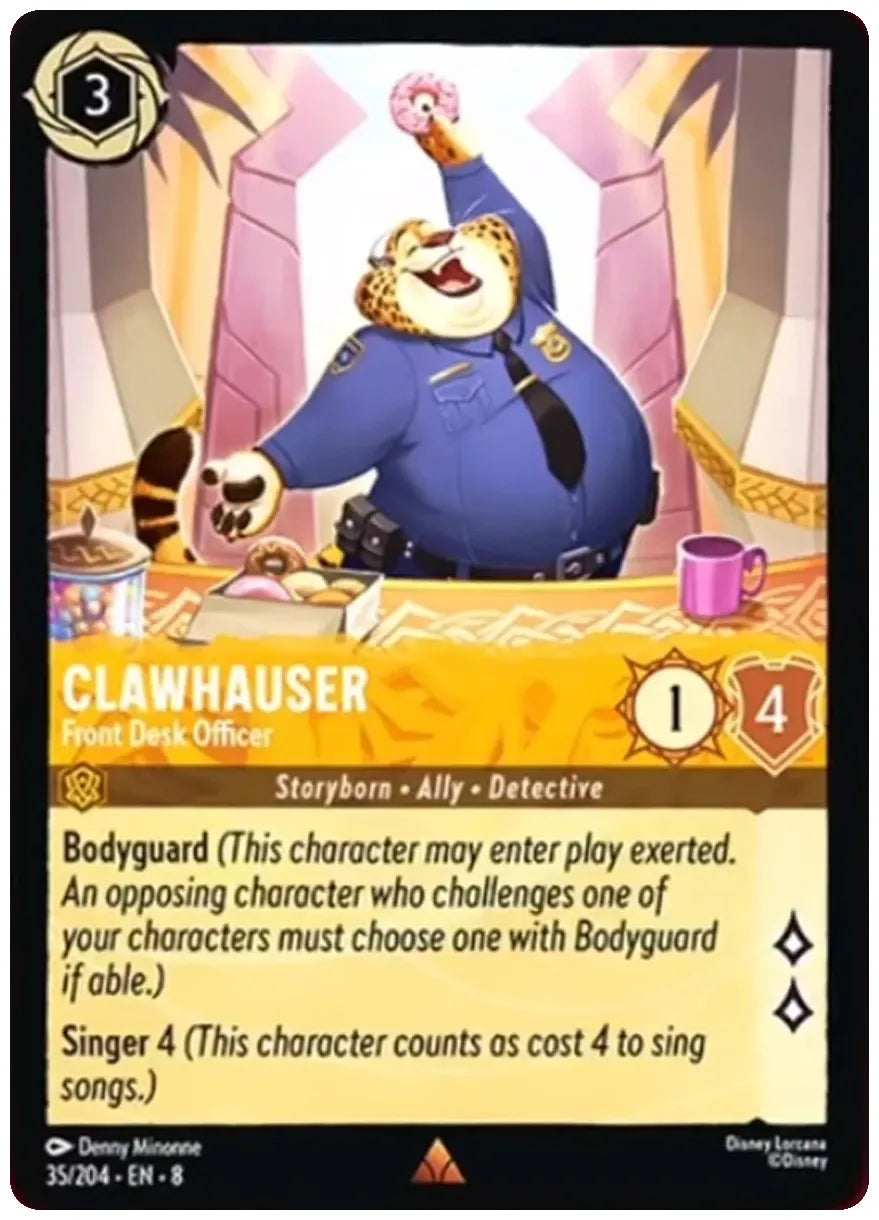 Clawhauser - Front Desk Officer