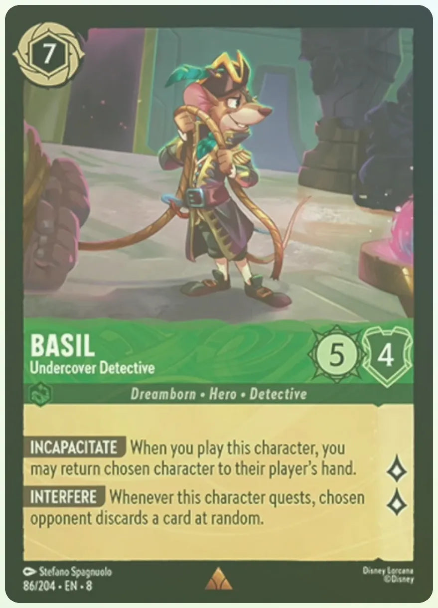 Basil - Undercover Detective Foil