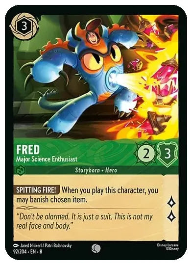 Fred - Major Science Enthusiast