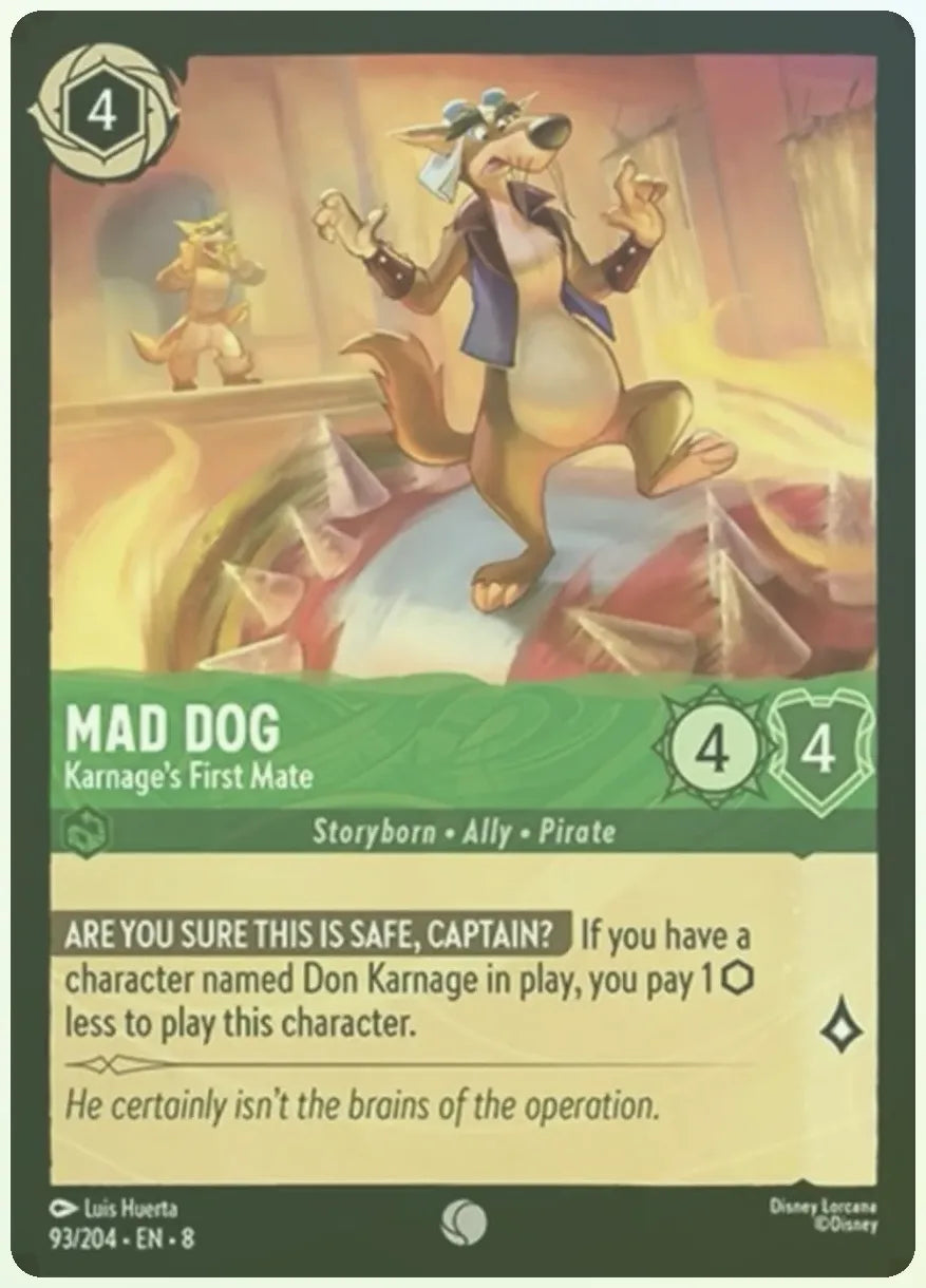 Mad Dog - Karnage's First Mate Foil