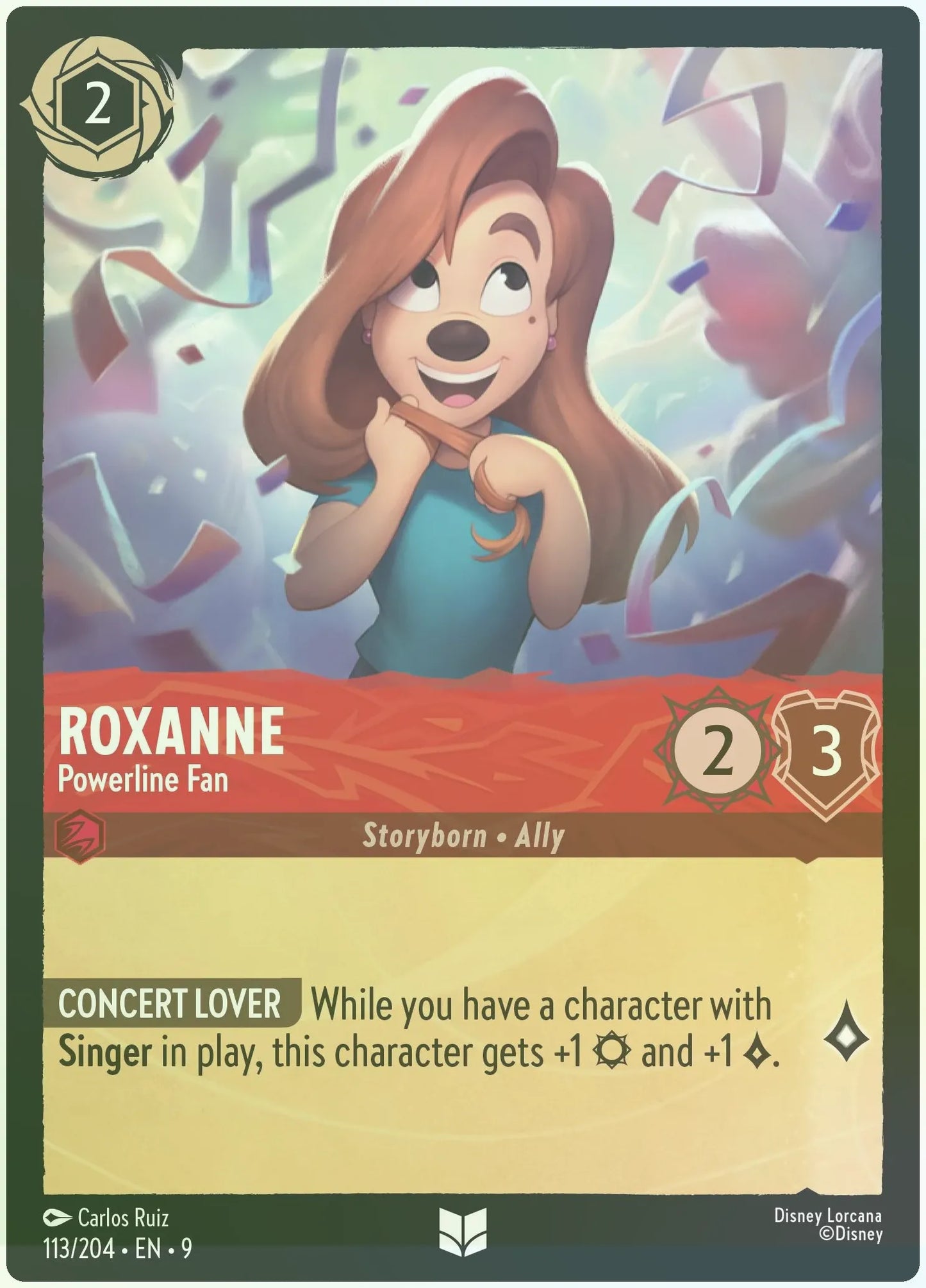 Roxanne - Powerline Fan Foil