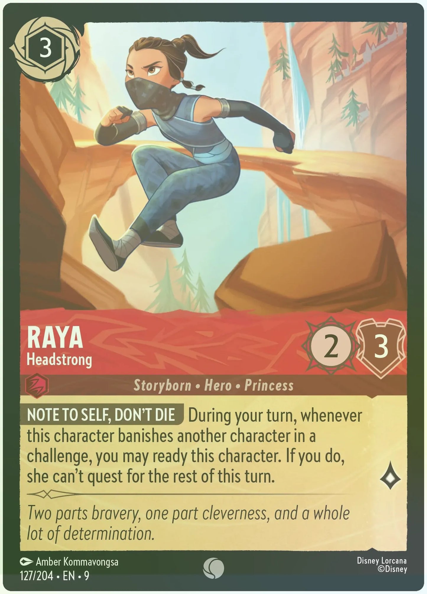 Raya - Headstrong Foil