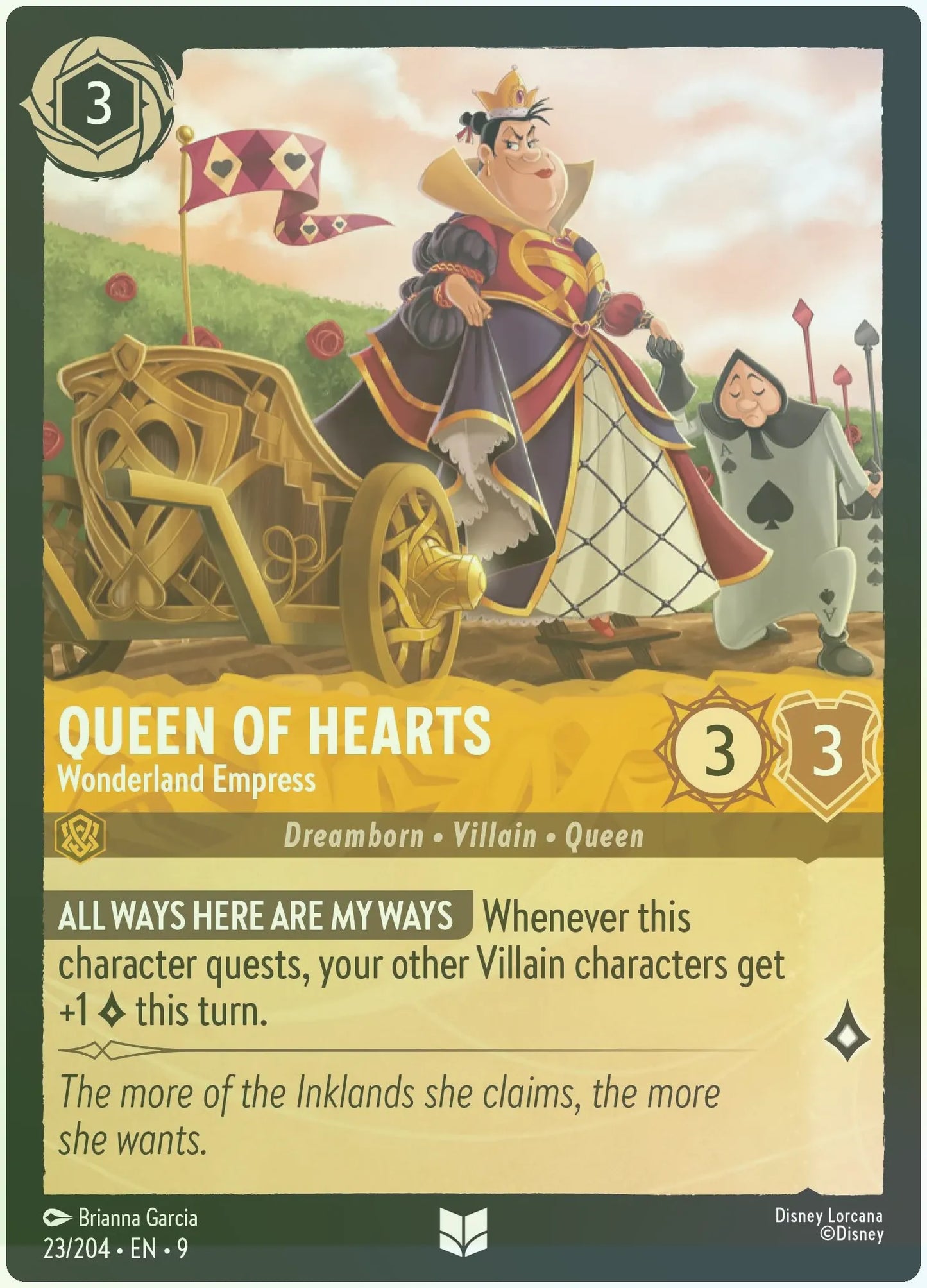 Queen of Hearts - Wonderland Empress Foil