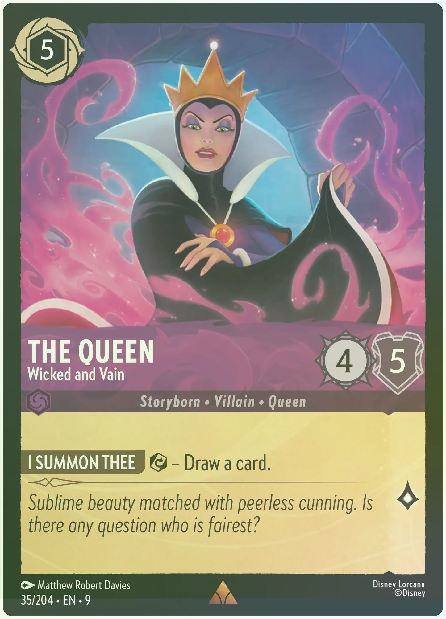 The Queen - Wicked and Vain Foil