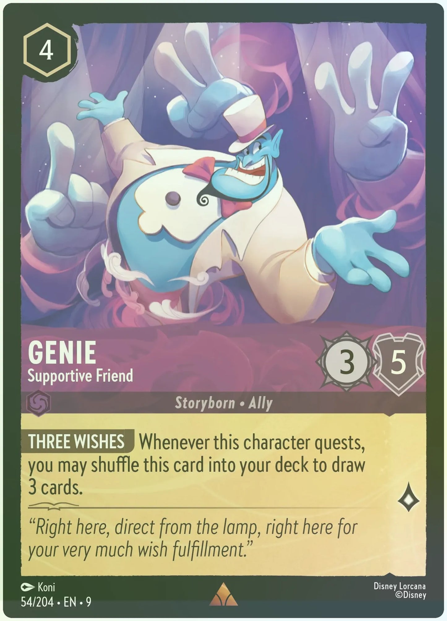 Genie - Supportive Friend Foil