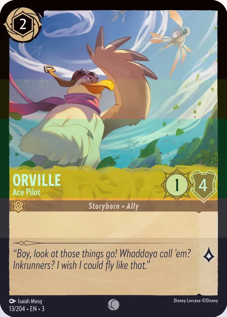 Orville - Ace Pilot Foil