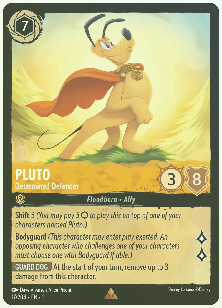 Pluto - Determined Defender Foil