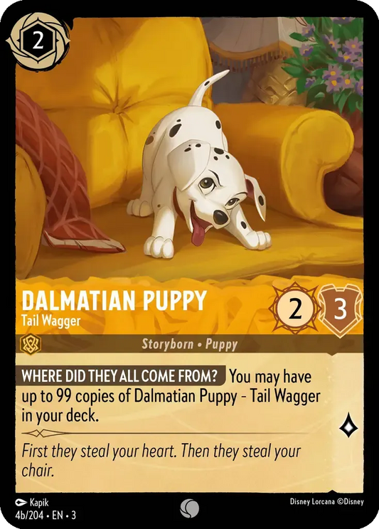 Dalmatian Puppy - Tail Wagger 4b