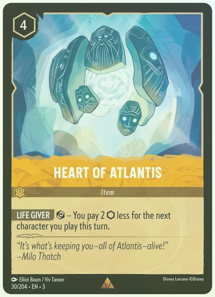 Heart of Atlantis Foil